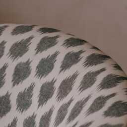 Graham and Green Savannah White Ikat Chair - thumbnail 5