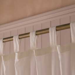 Graham and Green Plain Ecru Single Curtain - 135 x 270cm - thumbnail 4