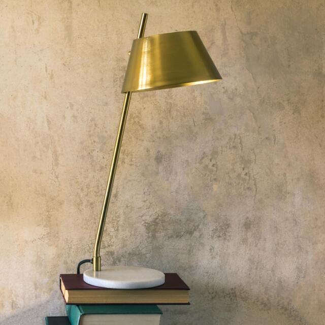 Graham and Green Kari Brass Table Lamp