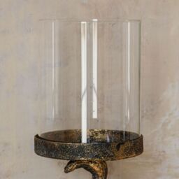 Graham and Green Antique Brass Flamingo Candle Holder - thumbnail 2