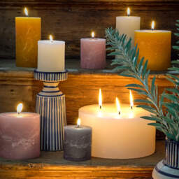 Graham and Green Striped Candle Holder - thumbnail 2