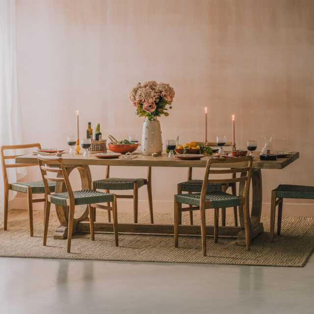 Graham and Green Miluo 8 Seater Dining Table - image 1