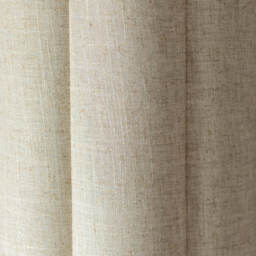 Graham and Green Fluted Large Natural Linen Wall Lamp - thumbnail 3