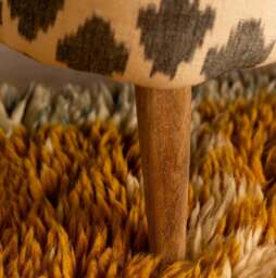 Graham and Green Ree Ikat Cocktail Chair - thumbnail 5