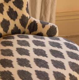 Graham and Green Ree Ikat Cocktail Chair - thumbnail 3