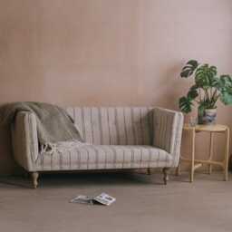 Graham and Green Nelson Boro Stripe Two Seater Sofa - thumbnail 2