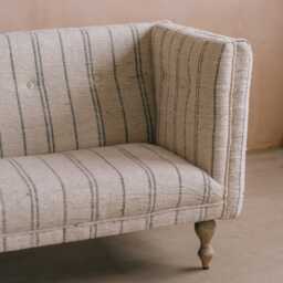 Graham and Green Nelson Boro Stripe Two Seater Sofa - thumbnail 5