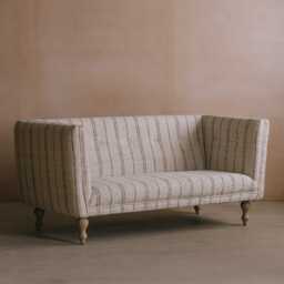 Graham and Green Nelson Boro Stripe Two Seater Sofa - thumbnail 4