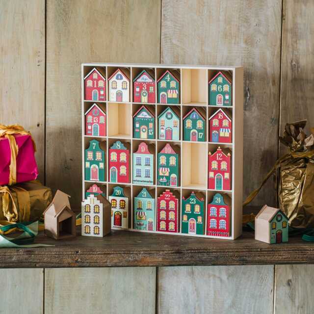 Graham and Green Dutch Houses Advent Calendar - image 1