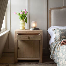 Graham and Green Macau Natural Bedside Table - thumbnail 3