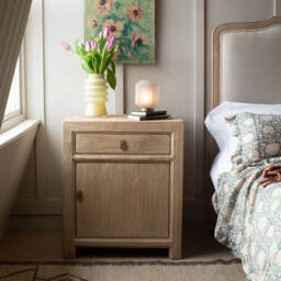 Graham and Green Macau Natural Bedside Table