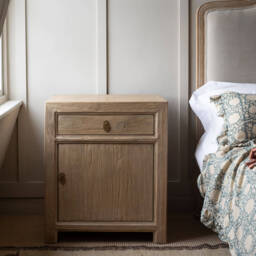 Graham and Green Macau Natural Bedside Table - thumbnail 5