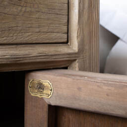 Graham and Green Macau Natural Bedside Table - thumbnail 6