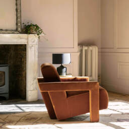 Graham and Green Jude Velvet Armchair - thumbnail 4
