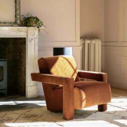Graham and Green Jude Velvet Armchair - thumbnail 2