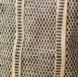 Graham and Green Black & White Jute Storage Basket - thumbnail 2