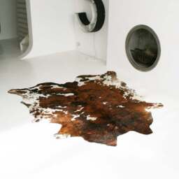 Graham and Green Tri Colour Cowhide Rug - thumbnail 1