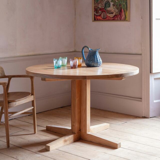 Graham and Green Boe 4 Seater Teak Dining Table - image 1