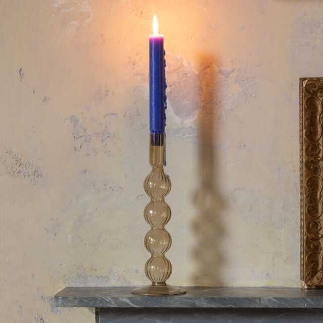 Graham and Green Sand Brown Bubble Candle Holder - Large - image 1