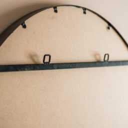 Graham and Green Grey Iron Round Wall Mirror - thumbnail 4