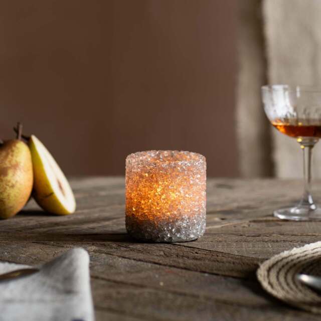 Graham and Green Mora Grey Tealight Holder - image 1