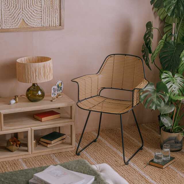 Graham and Green Odie Woven Armchair - image 1