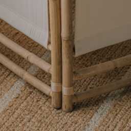 Graham and Green Bamboo Three Panel Room Divider - thumbnail 4