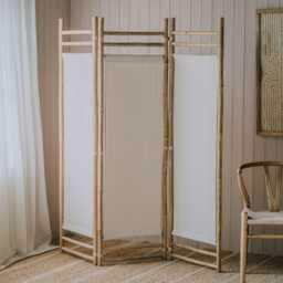 Graham and Green Bamboo Three Panel Room Divider