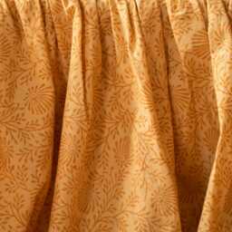 Graham and Green Leilani Block Printed Ruffle Single Valance - thumbnail 3