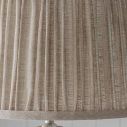 Graham and Green Pleated Linen Empire Lamp Shade 10 inch - thumbnail 2