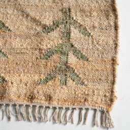 Graham and Green Sage Green Tree Rug - 120 x 60cm - thumbnail 2