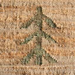 Graham and Green Sage Green Tree Rug - 120 x 60cm - thumbnail 3