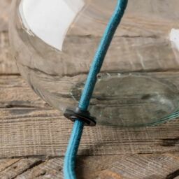 Graham and Green Clear Recycled Glass Table Lamp - thumbnail 5