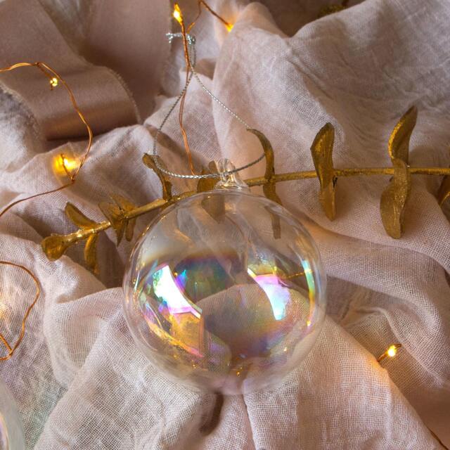 Graham and Green Small Clear Soap Bauble - image 1