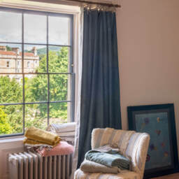 Graham and Green Velvet Single Curtains 140 x 228cm - thumbnail 2