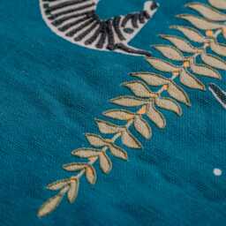 Graham and Green Blue Tiger & Zebra Rug - 120 x 180cm - thumbnail 6