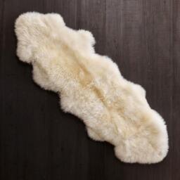 Graham and Green Double Ivory Sheepskin - thumbnail 1