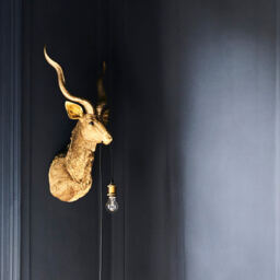 Graham and Green Gold Antelope Wall Light - thumbnail 2
