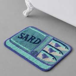 Graham and Green Sardine Tufted Bath Mat - thumbnail 1
