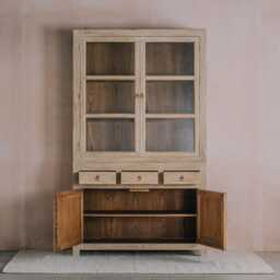 Graham and Green Panjin Glass Cabinet - thumbnail 5