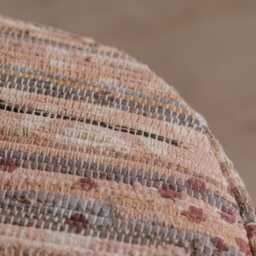 Graham and Green Gaia Chindi Round Pouffe - thumbnail 3