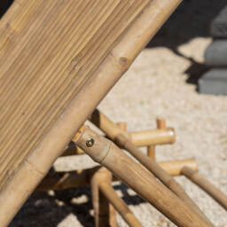 Graham and Green Bamboo Sun Lounger - thumbnail 4