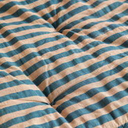 Graham and Green Blue Candy Stripe Large Seat Mat - thumbnail 2