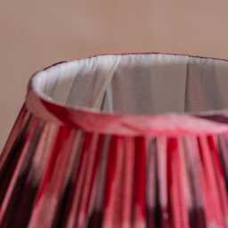 Graham and Green Berry Ikat Scallop Lampshade - 13 inch - thumbnail 3