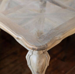 Graham and Green Constance Parquet Eight Seater Dining Table - thumbnail 3