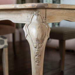 Graham and Green Constance Parquet Eight Seater Dining Table - thumbnail 2