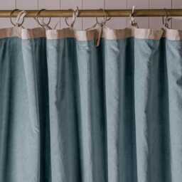 Graham and Green Velvet Single Curtains 140 x 228cm - thumbnail 2
