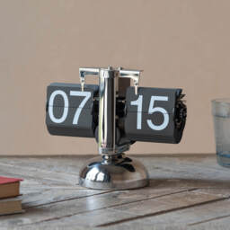 Graham and Green Small Flip Table Clock - thumbnail 1