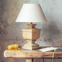 Graham and Green Albia Wooden Table Lamp - thumbnail 2