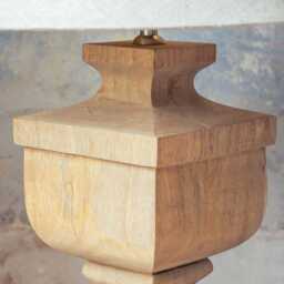 Graham and Green Albia Wooden Table Lamp - thumbnail 4